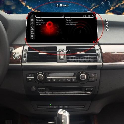 Ugode 12.3inch Android 10.0 Car Multimedia Player For BMW X5 Series E71 GPS Navigation