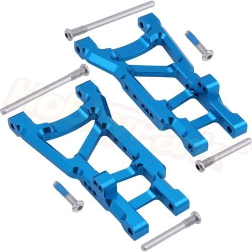 For 1/10 Traxxas Slash 2WD Aluminum Rear Suspension Arms Replacement of 2555 Option Parts