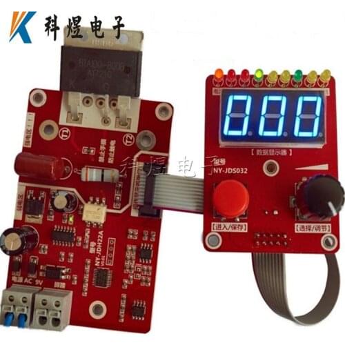 NY-D02 Precision Double Pulse Encoder Spot Welder Transformer Controller Current Time Control Board