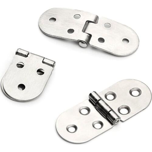 Mount Hinge Fixing Plate Bending Stainless Steel Stainless Steel Flip Chassis Industrial Folding Hinge Accessories