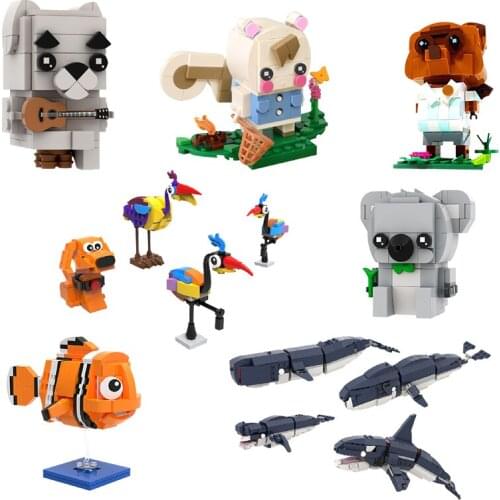 NEW Science Fiction Animation Brickheadz Ricked Sci-Fi Anime Figures Doctor Action Building Blocks Bricks Toys for Children Gift