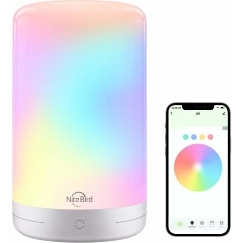 NiteBird 10W Smart Table Lamp RGB White Smart Home Remote Control LED Lamps Gosund Smart Life App Control With Alexa Google