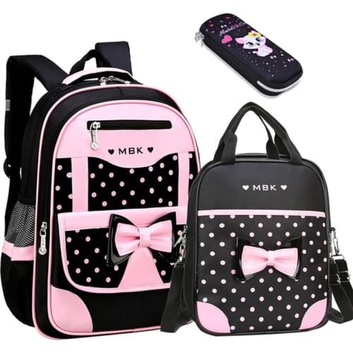 Girls' school backpack Children School Bag 1 grade Kids book bag Orthopedic Primary Schoolbag Princess Backpack Mochila Infantil