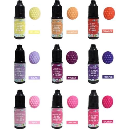 10g Ultraviolet Curing Resin UV Resin Glue Quick Drying Colorant Pigment DIY Jewelry Making Tools Craft Decoration