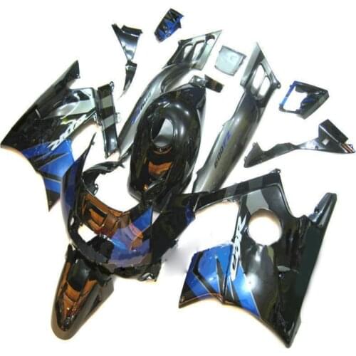 High quality fairing kit for pe 91 92 93 94 CBR 600 F2 black blue CBR600 1991 1992 1993 1994 fairings
