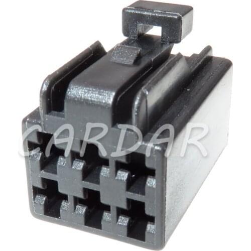 1 Set 6 Pin Electrical Automotive Connector Wire Plug Sockets With Terminals
