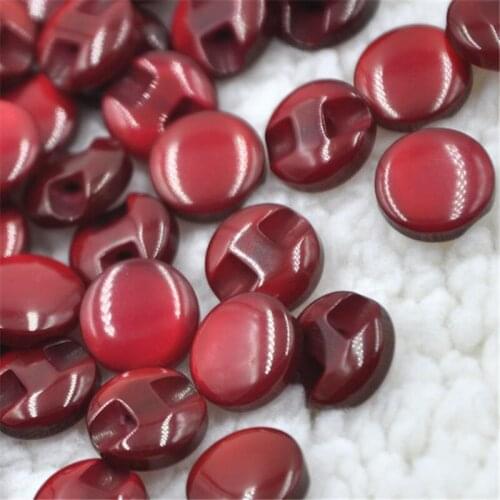 100pcs Wine Color Child Clothes Candy Color Eye Cat Stone Button/Sewing lots