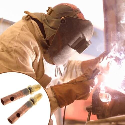 2pcs 57Y10 Gas & Power Cable Adapter FIT for WP-17 WP-9 WP-24G 24W TIG Welding Torch Welding & Soldering Supplies Tools