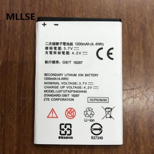 MLLSE Li3712T42P3H634445 battery for ZTE V815W Blade G Kis 2 Max MTC Smart Start mobile phone