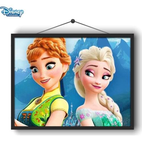 Disney 5D DIY Diamond Painting Frozen My Little Pony Rapunzel Multi-Picture Round Diamond Embroidery Handmade Home Decoration