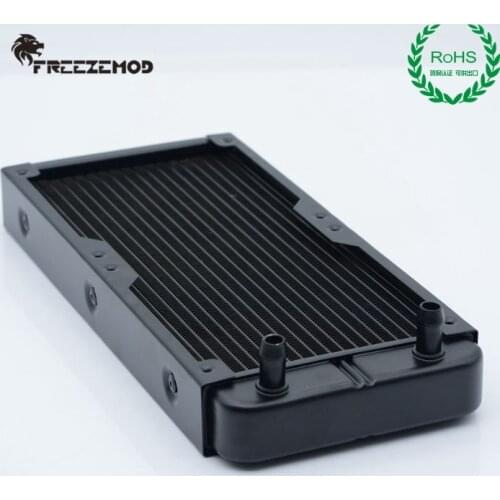FREEZEMOD water cooling aluminum radiator medical printing laser beauty pagoda inlet/outlet ROHS certification. SR-L240F10