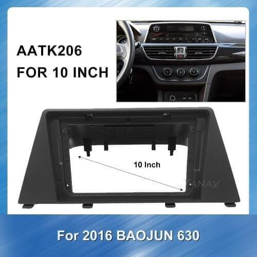 Car Radio Dash Panel for Baojun 630 foreign 2016 GPS Navigation Car Audio Panel Mounting Dash Installation Frame fascias
