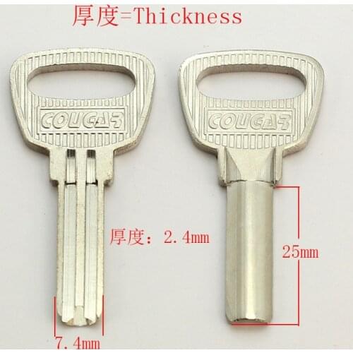 B410 House Home Door Empty Key blanks Locksmith Supplies Blank Keys 20 pieces/lot