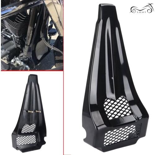 Motor Black Fiberglass Chin Spoiler Scoop For Harley Touring Ultra Classic FLHR Road Glide FLTRX FLTRU FLHR
