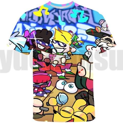 3D Print Cosplay Friday Night Funkin T Shirt Adult Kids T-shirt Summer Hip Hop Casual Short Sleeve Tee Tops Oversize Tshirt New