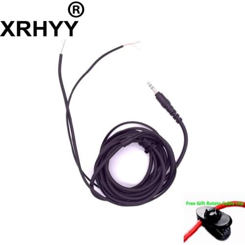 XRHYY Audio Upgrade Cable Headset Cable For Sony MDR-V150 MDR-MA100 MDR-MA102TV Sennheiser HD201 HD202 Headphones