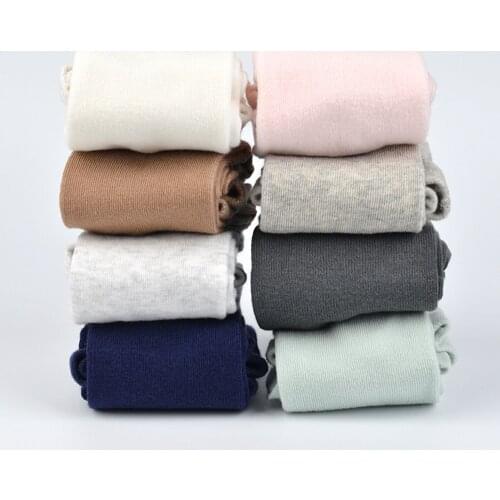 0-24M Newborn Baby Girl Pure Cotton Tight Pantyhose Warm Tights Baby Casual Cozy Spring Autumn Pink White Black 7 Colors