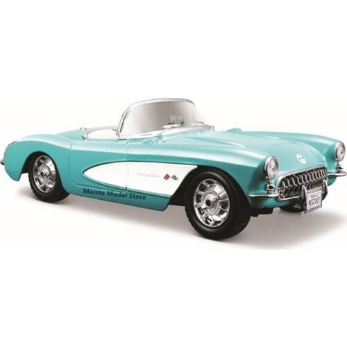 Maisto 1:24 1957 Corvette Special edition Highly-detailed die-cast precision model car Model collection gift