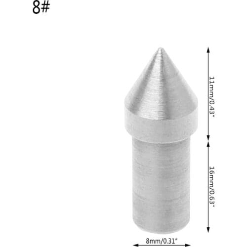 Live Center Thimble Drill Bit For Mini Lathe Machine DIY Woodworking Accessories