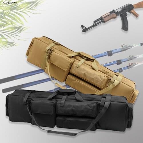 M249 Nylon Rifle Gun Carry Case Tactical Military Shooting Airsoft Rifle Gun Holster Large Loading Gun Bag Shoulder Bag