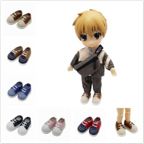 1/12 BJD Doll casual shoe Fit For GSC Mollys OB11 holala GSC obitsu11 Mix Color Doll shoes accessories