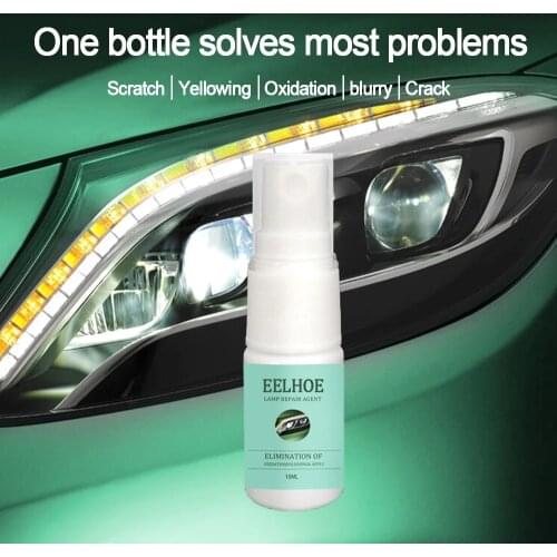 Auto Headlight Repair Liquid Lamp Retreading Agent Glitter Auto Polish Len Restoration Car Headlight Restorer Kit