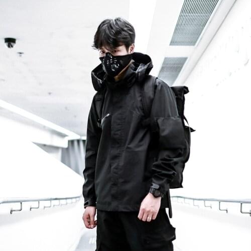 ESDR Hooded assault Jacket waterproof arm molle techwear ninjawear streetwear darkwear