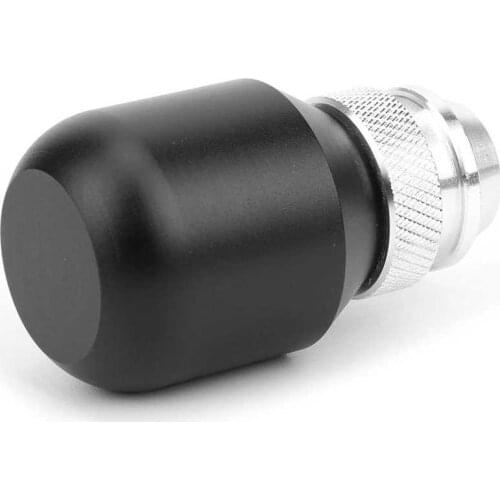 Telescopic Gear Knob Universal Adjustable Frosted Aluminum Alloy Black Upgrade Shift Head Auto accessories