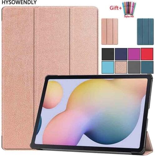 Smart Case for Samsung Galaxy Tab S7Plus T970 T975 T976 Slim Adjustable Folding Stand Leather Cover for Galaxy Tab S7 Plus Funda