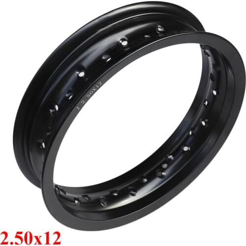 2.50*12 2.50x12" Inch 36 Spokes Holes Aluminum Alloy Motorcycle Wheel Rims