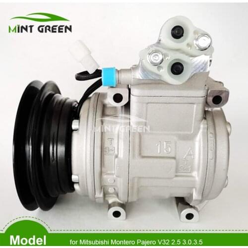 Auto car air ac a/c compressor 10PA15C for Mitsubishi Montero Pajero V32 2.5 3.0.3.5 Compressor MR149363 MR918531
