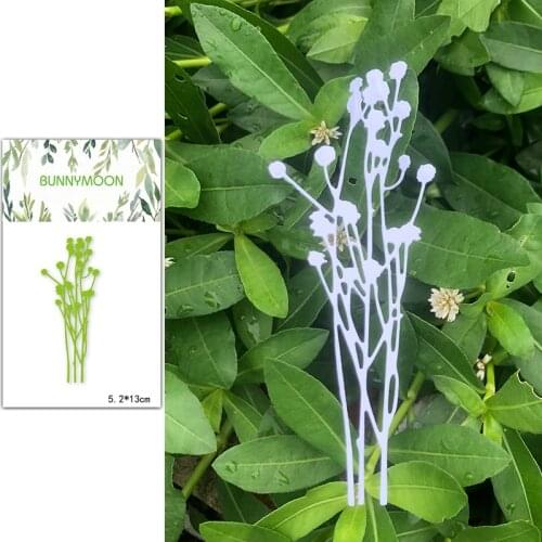 CH 2021 New Arrival bunch of grass Metal Cutting Dies Embossing Scrapbooking Stencil Craft Cut Dies For DIY Card Handmade Card