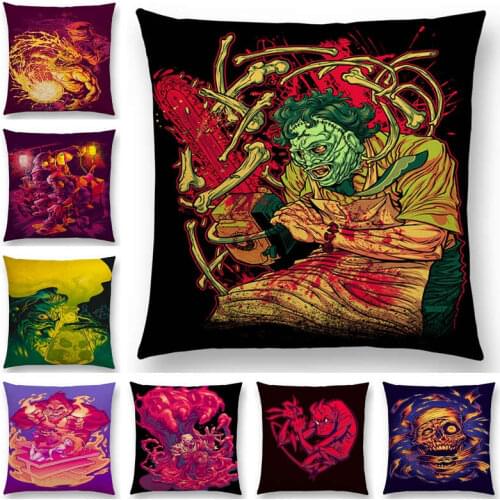 American Graffiti Cushion Cover Comics Computer Game Film Devil Hunter Mad Scientist Magical Beast Monster Sofa Pillow Case