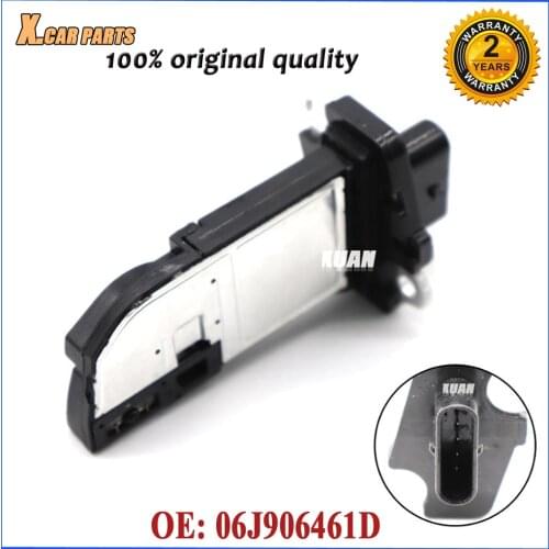 Mass Air Flow Meters Sensor For Skoda Seat Volkswagen Golf Je tta Passat CC Tiguan Audi A3 A4 A5 A6 Q3 Q5 TT 06J906461D