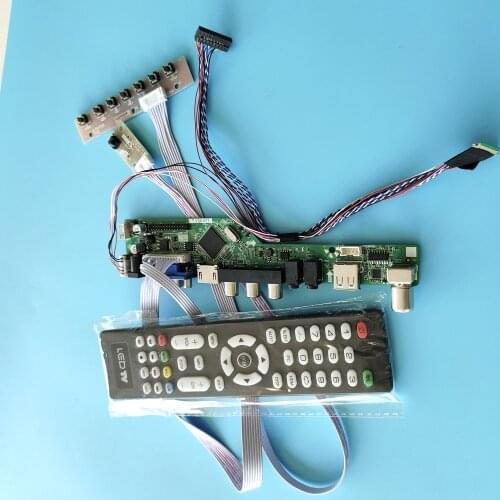 Kit for B101EVN02.1/B101EVN02.0 AV USB LCD 1280x800 40pin Audio Screen Controller board VGA Panel remote Display HDMI TV LED