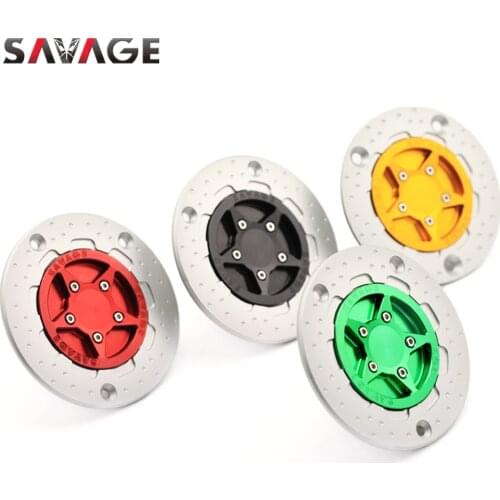 Fuel Gas Tank Cover For KAWASAKI ER6N ER6F ER5 ER4N ZRX1200/S/R VULCAN S 650 VERSYS Motorcycle Accessories CNC Quick Release Cap