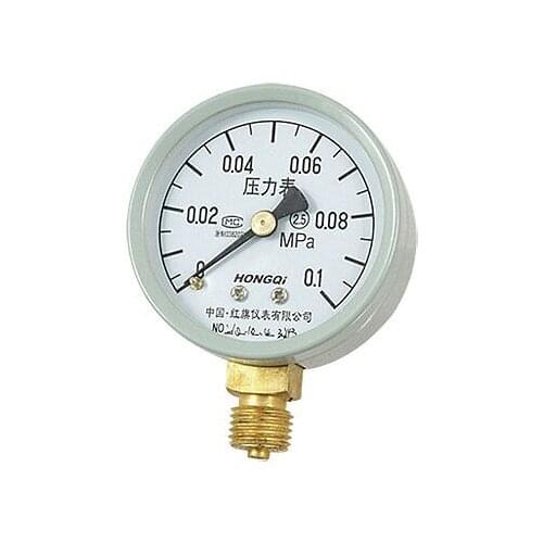 0-0.1 MPa 0.55" Male Threaded Pressure Gauge Manometer