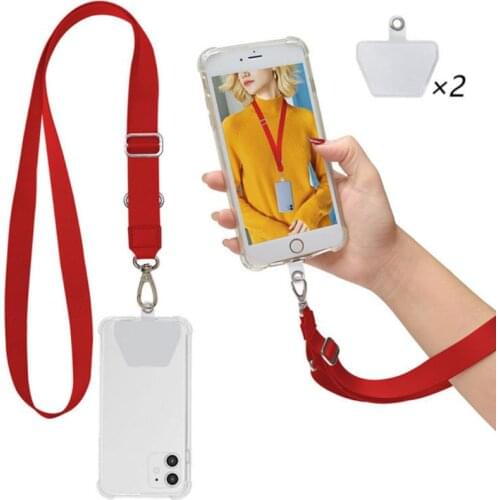 Mobile Phone Straps Adjustable Detachable Neck Cord Lanyard Strap Anti-lost Strap Holder For Samsung Xiaomi Huawei Phone Lanyar