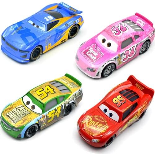 Disney Pixar Cars 3 26 Styles Lightning McQueen Mater Jackson Storm Ramirez 1:55 Diecast Metal Alloy Model Toy Car Gift For Kids
