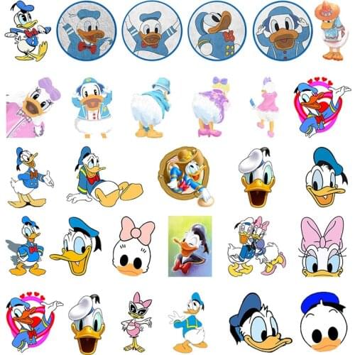 Disney Fashion Kawaii Donald Duck Jewelry Temperament Cartoon Acrylic Accessories Epoxy DIY Making Earring Material