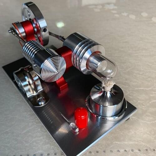 Stirling Engine Steam Engine Toy Hobby Springing Engine Kit Generator Model Science Experiment Gift Engine Car Mini Engine Model