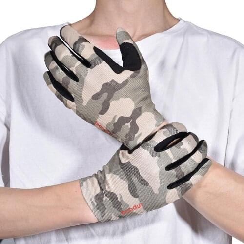 Touch Screen Men Womens Horse Riding Gloves Full Finger Breathable Camouflage Equestrian Sports Hiking Outdoor Tactical Gloves