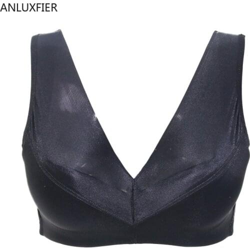 H9619 Simple Bra Non Steel Ring Fashion Comfortable High Quality Light Thin Bras Underwear Pure Color Wide Shoulder Strap Bra