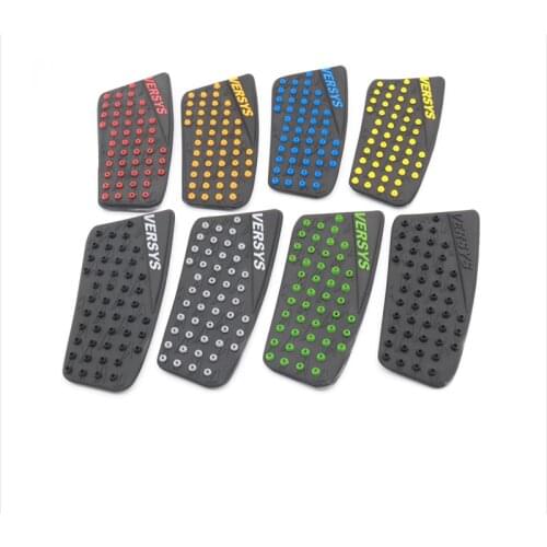 Motorcycle Anti slip Tank Pad Side Gas Knee Grip Pads Protector Stickers For Kawasaki KLE650 Versys 650