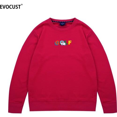 Dice Golf Wang no violence Tyler The Creator Streetwear Hip Hop Sweatshirts Hoodies men women unisex Combed Cotton