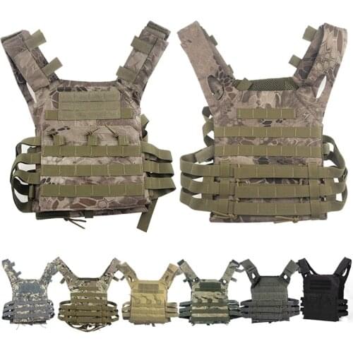 Tactical Vest for Airsoft Military Molle Combat Assault Plate Carrier Chest Rig Vest CS Outdoor Clothing Hunting JPC Vest