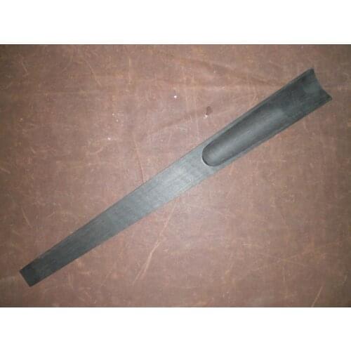 2 PCs Black Ebony Cello Fingerboard 4/4 bevel Type Black ebony fingerboard