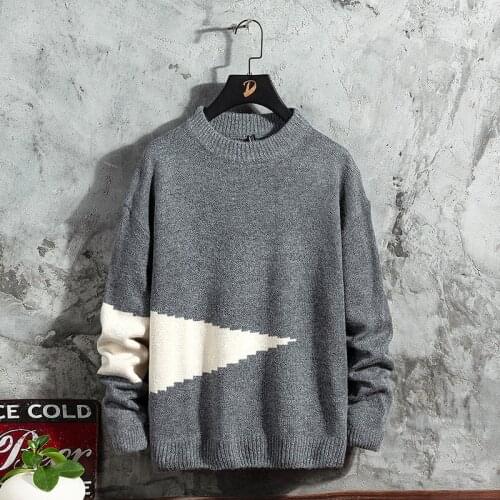 2021 Brand Sweater Men Fashion Casual Striped O-Neck Pull Homme Spring Autumn Cotton Knitwear Pullover Clothing Jersey s-3xl