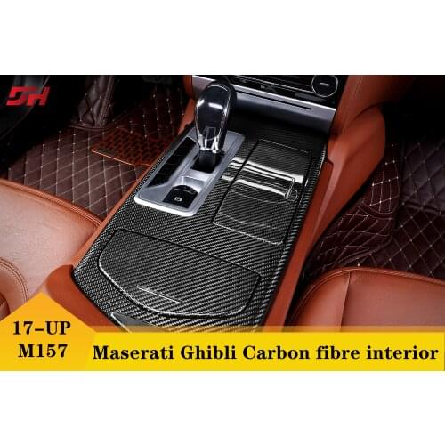 Adatto per interni Maserati jiboli in fibra di carbonio