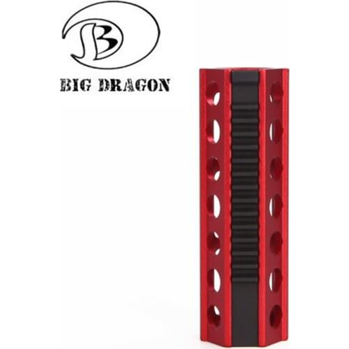 BIG DRAGON CNC Aluminum Piston Milled Body with 14 Full Half Teeth for Airsoft AEG Gearbox Ver. 2/3 Hunting Shooting Accessories